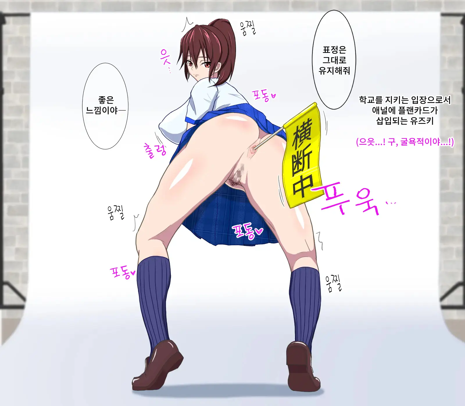 Anal Satsueikai ~Seitokaichou, Kyousei Anal Idol Hen~ | 애널 촬영회 ~학생회장 강제 애널 아이돌편~
